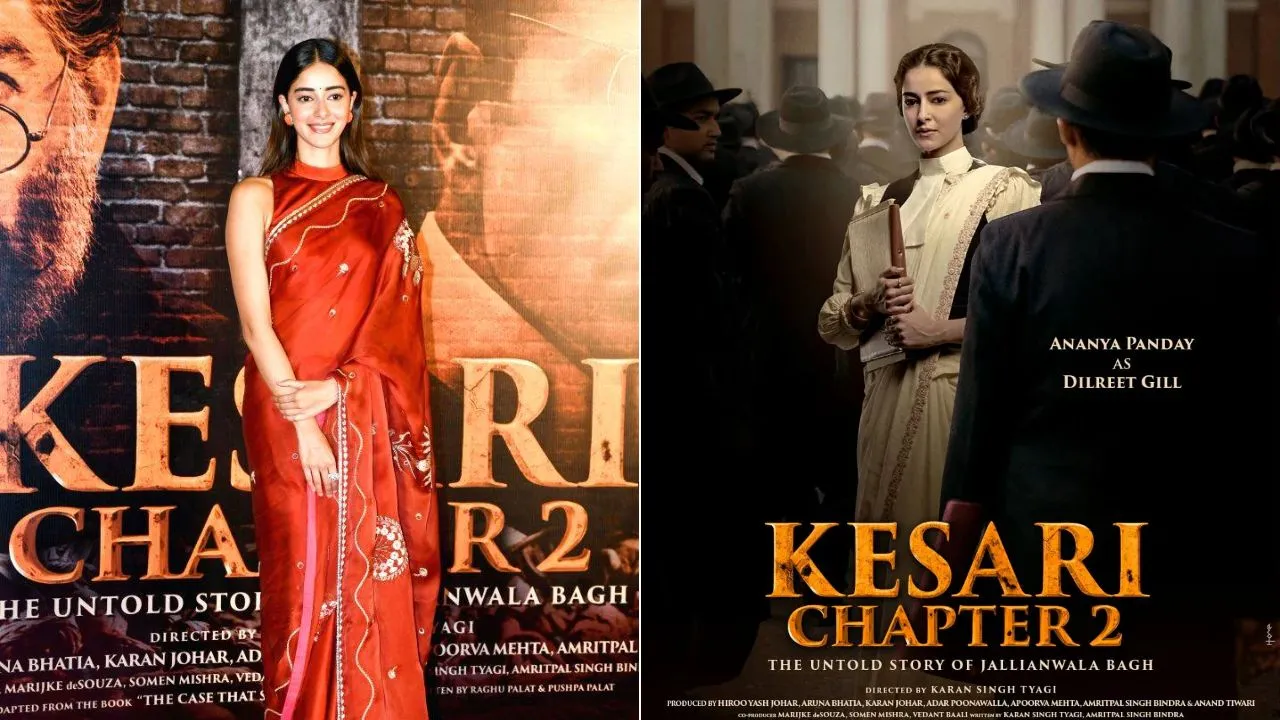 Fans and papa Chunky Panday maha-impressed with beti Ananya Panday's performance in Karan Johar's Kesari Chapter 2 --- its  SOTY-25 -- Shining-act Of  The Year ! by Chaitanya Padukone