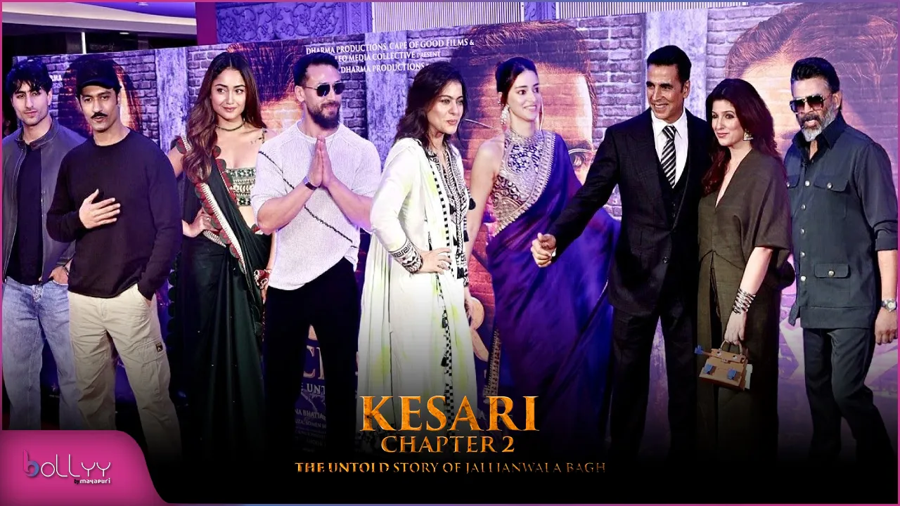 Kesari Chapter 2 Screening Kajol, Vicky Kaushal, Bhumi Pednekar Dazzle at Event