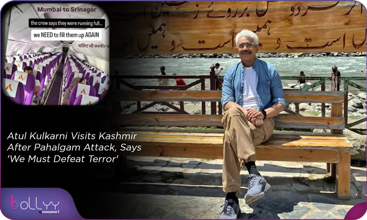 Atul Kulkarni Visits Kashmir After Pahalgam Attack, Says 'We Must Defeat Terror'