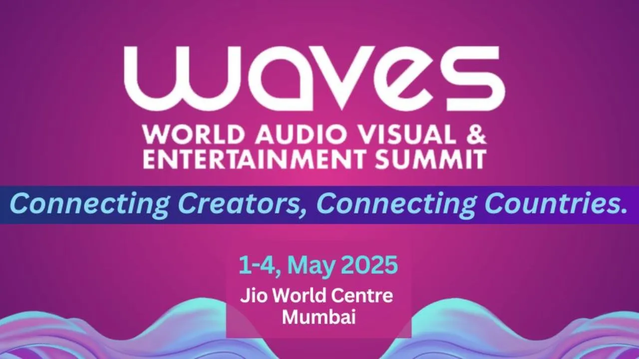 WAVES 2025 Summit India Mumbai Hosts Global Creative Industry at Jio Centre