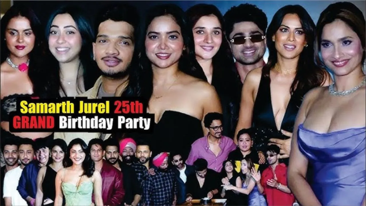 Samarth Jurel 25th Birthday Bash Nia Sharma, Ankita Lokhande & Others Attend