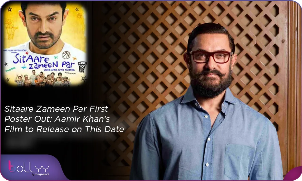 Sitaare Zameen Par First Poster Out Aamir Khan’s Film to Release on This Date