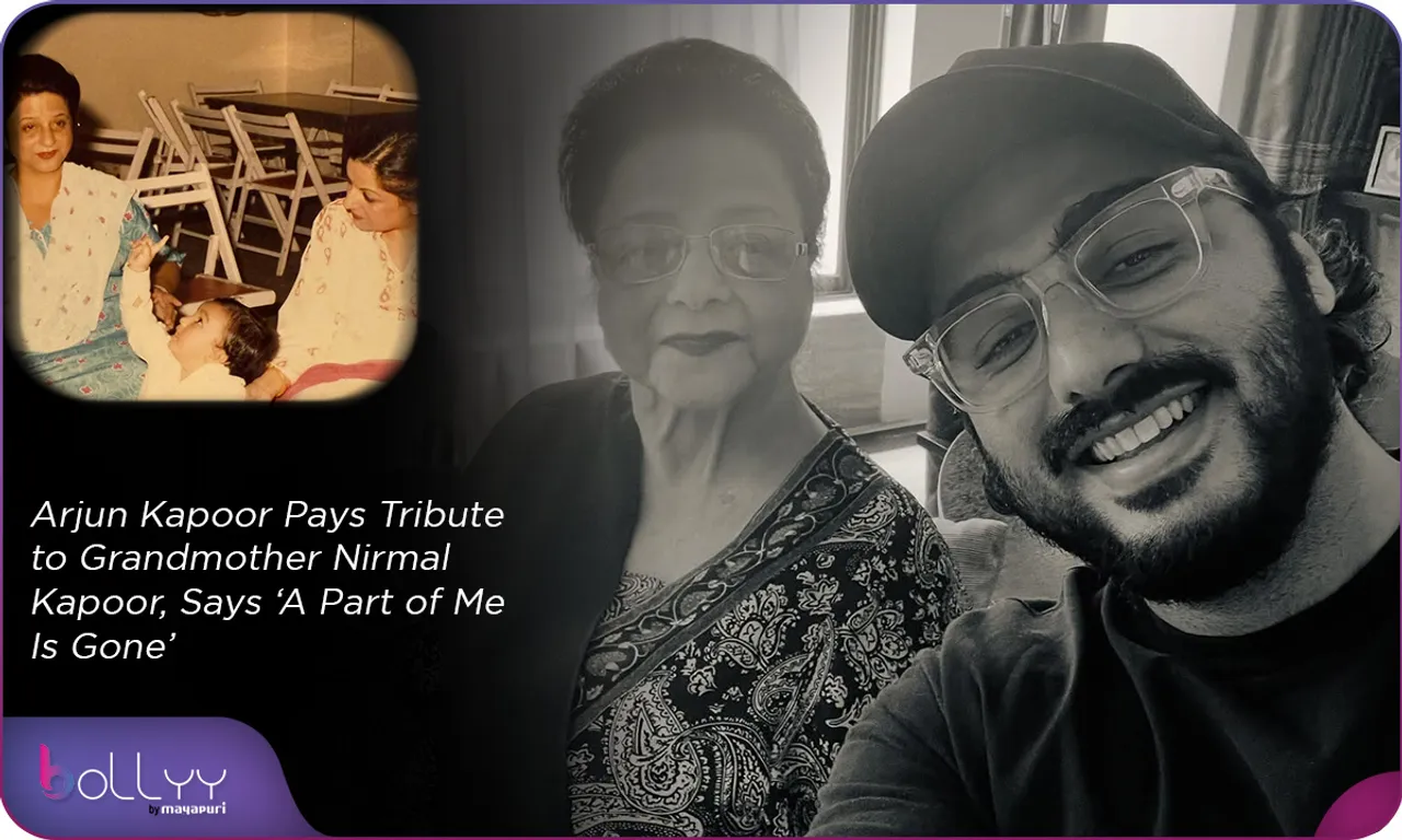 Arjun Kapoor Pays Tribute to Grandmother Nirmal Kapoor, Says ‘A Part of Me Is Gone’