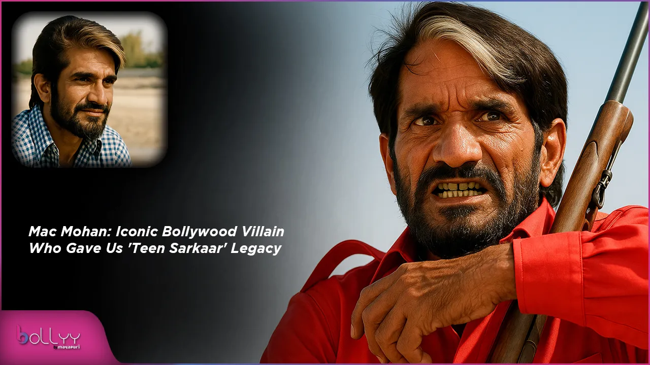 Mac Mohan Iconic Bollywood Villain Who Gave Us 'Teen Sarkaar' Legacy