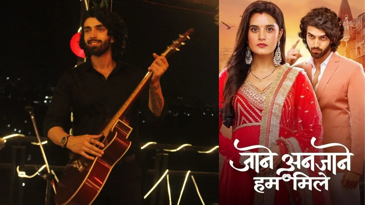 Actor Bharat Ahlawwat Jaane Anjaane Hum Mile Star Embraces His Inner Rockstar On Set