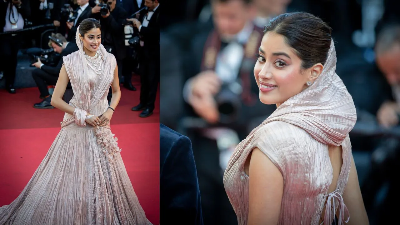 Janhvi Kapoor Makes stunning Cannes Debut with Homebound