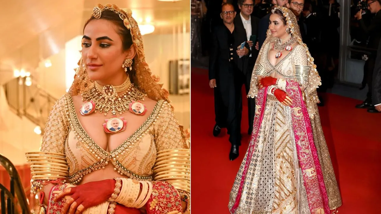 PM Modi Cannes Presence Echoed in Ruchi Gujjar’s Patriotic Designer Necklace