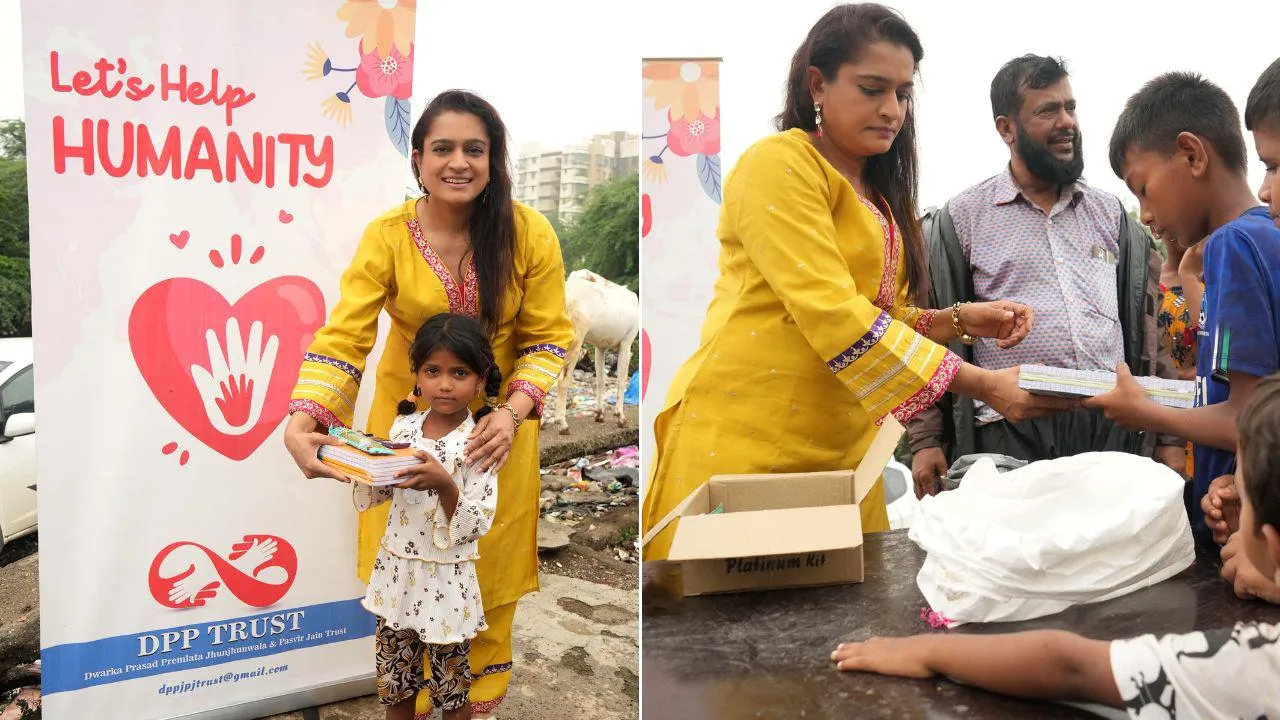Ekta Jain Birthday Celebration Spreads Joy Among Children and Women with Love