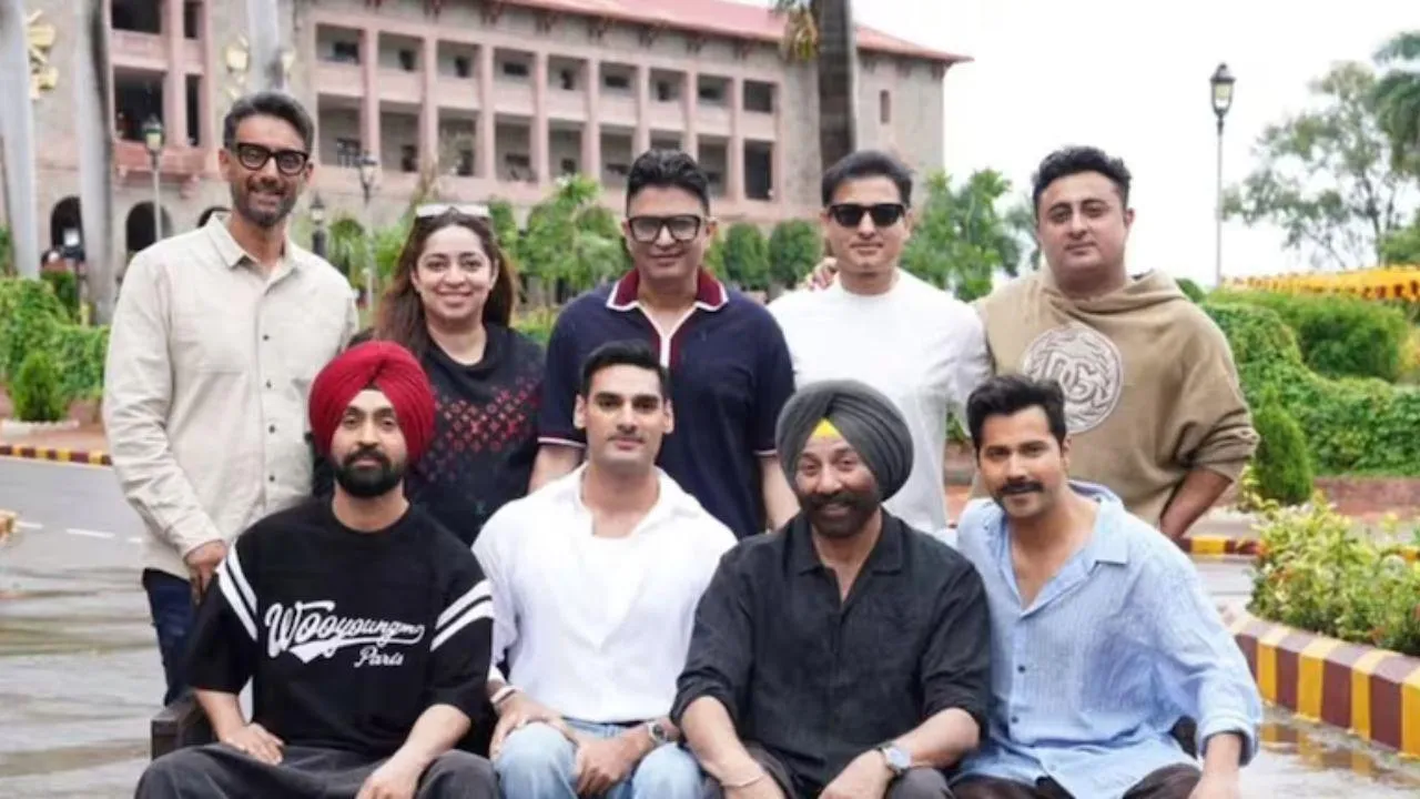 Film Border 2 Diljit, Sunny Deol & Varun Dhawan Begin Shooting for War Drama in Pune