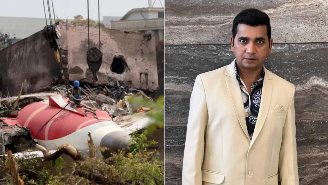 Ahmedabad Plane Crash Actor Saanand Verma