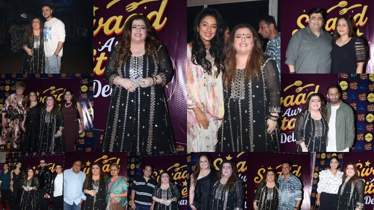 Swaad Aur Sitare Launch Delnaaz Irani Hosts Star-Studded Celebrity Meet Event