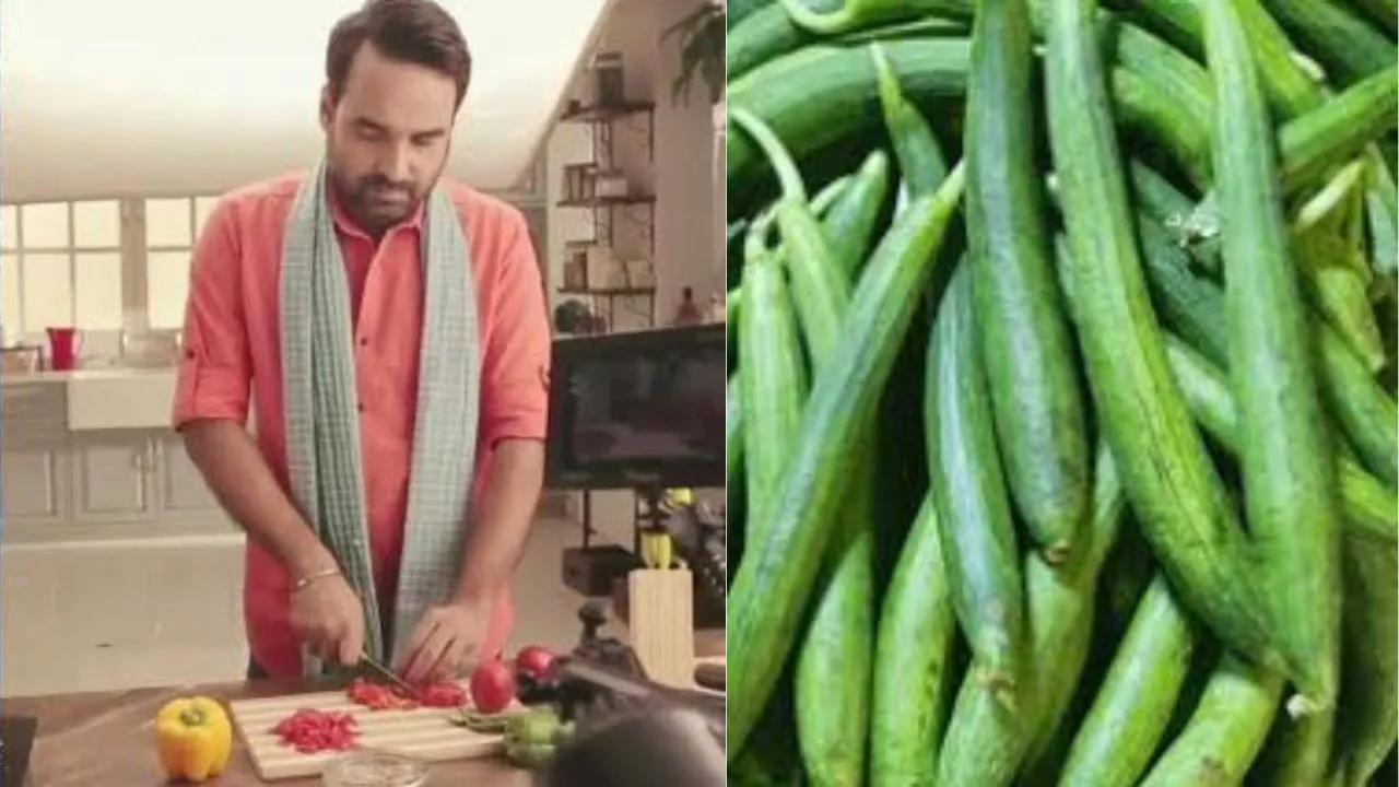 Learn to cook turai ki sabzi (ridge gourd) from Actor Pankaj Tripathi