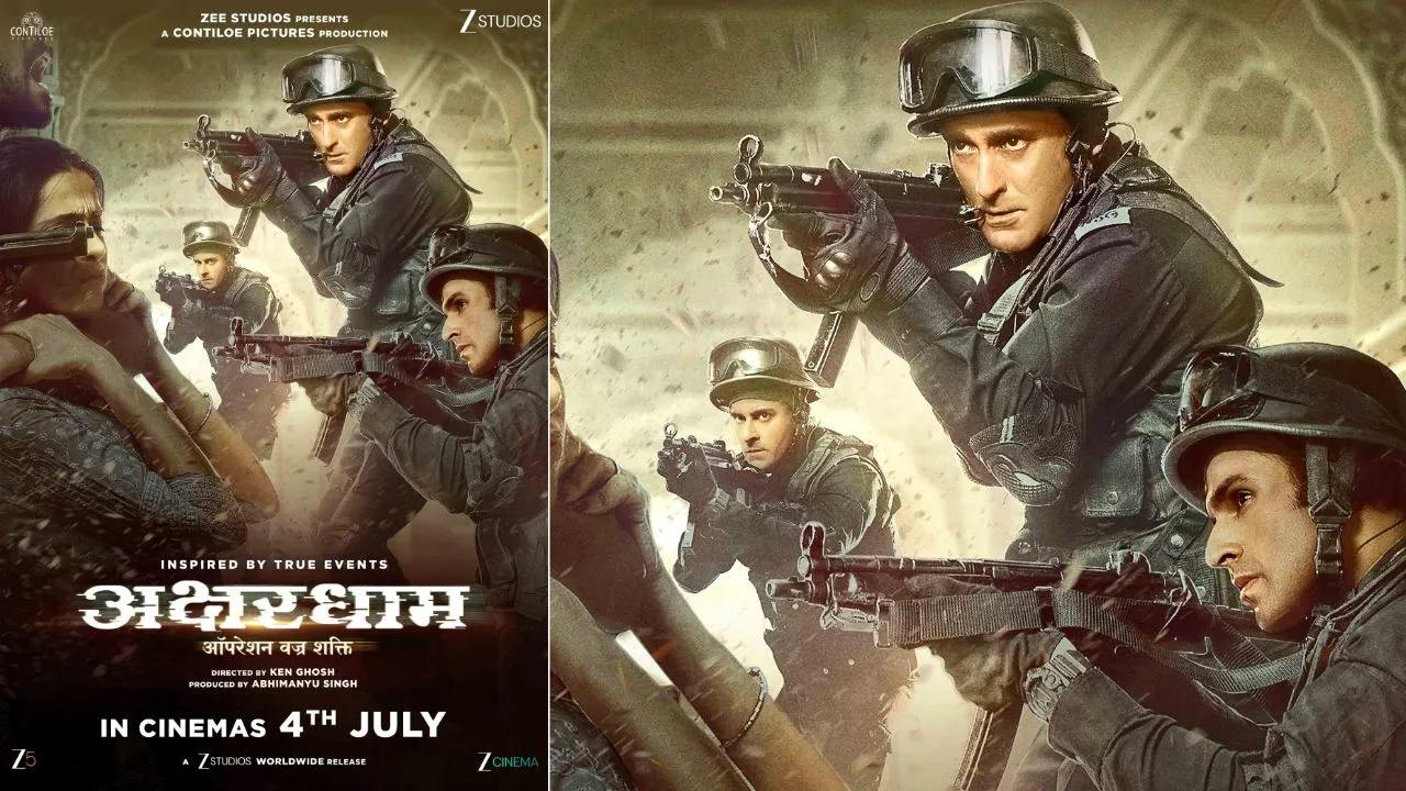 Akshardham Operation Vajra Shakti Trailer Unveiled by Zee Studios – A Gritty Ride