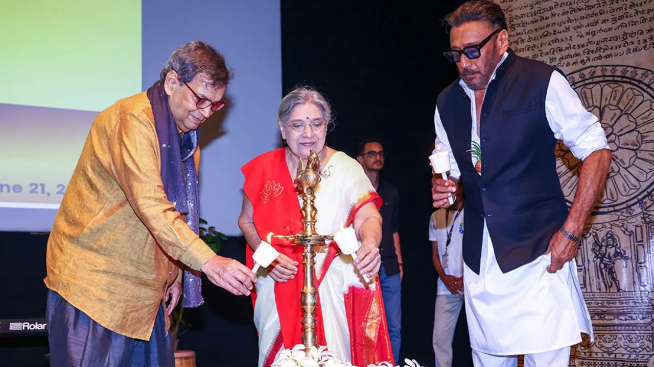 Whistling Woods International Celebrated International Yoga Day 2025