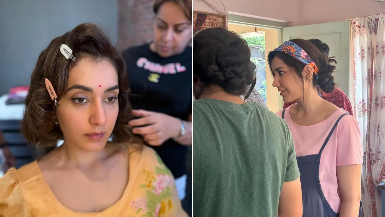 BTS Diaries Raashii Khanna Takes Fans Inside Her Current Film Journey