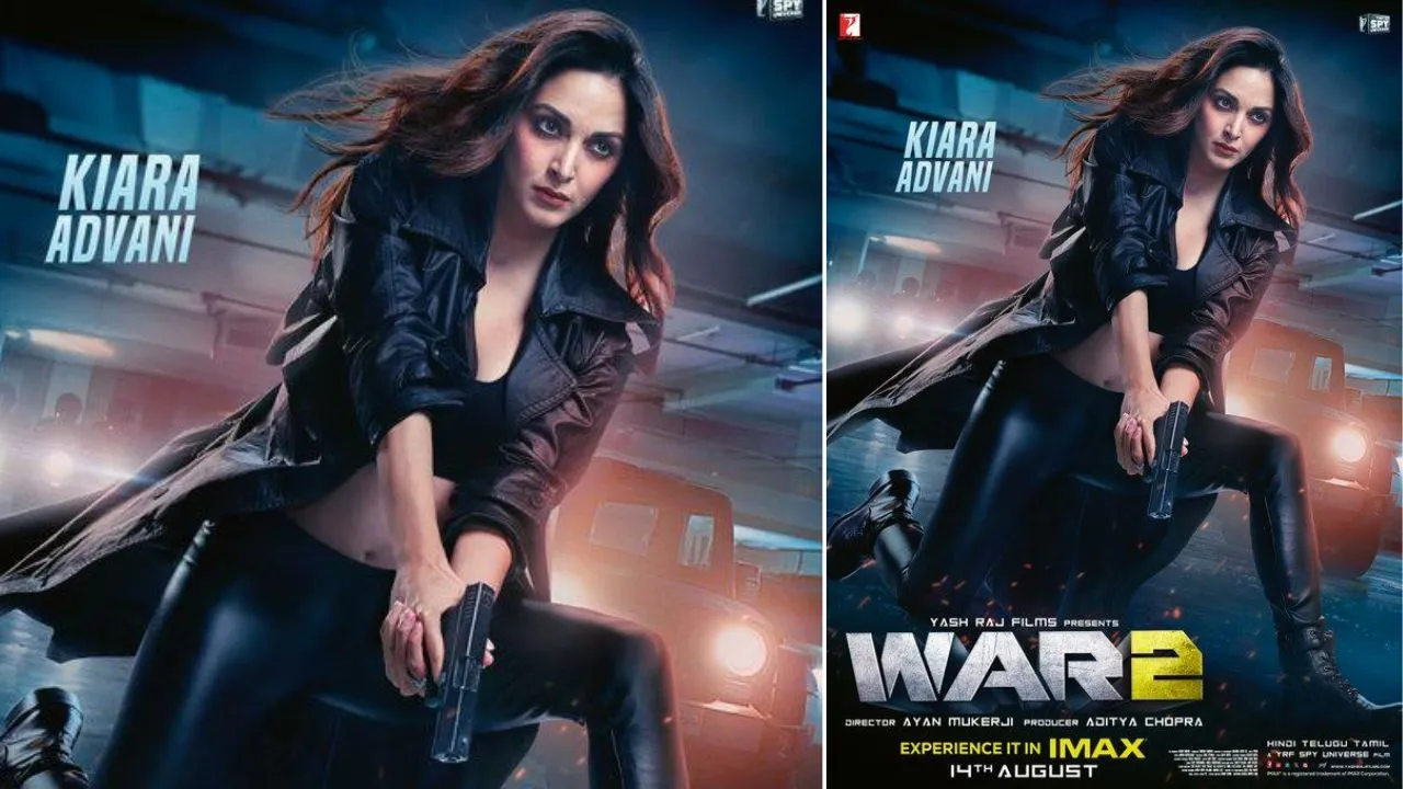 First Look Kiara Advani’s Fearless and fiery Avatar in War 2 Revealed