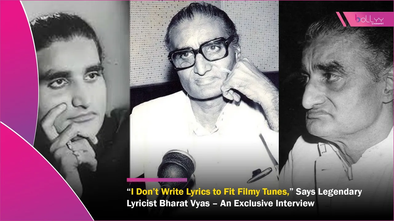 Legendary Lyricist Bharat Vyas