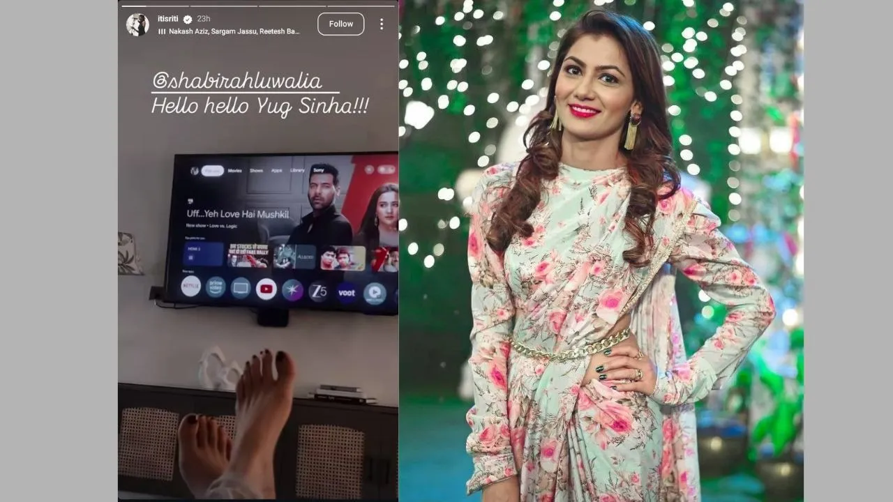 Sriti Jha shows love for Shabir Ahluwalia’s new role as Yug in Sony SAB's Ufff… Yeh Love Hai Mushkil!