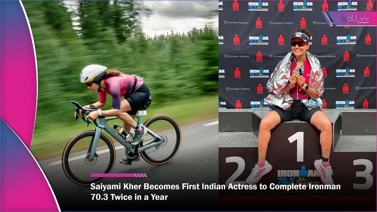 Saiyami Kher Becomes First Indian Actress to Complete Ironman 70.3 Twice in a Year