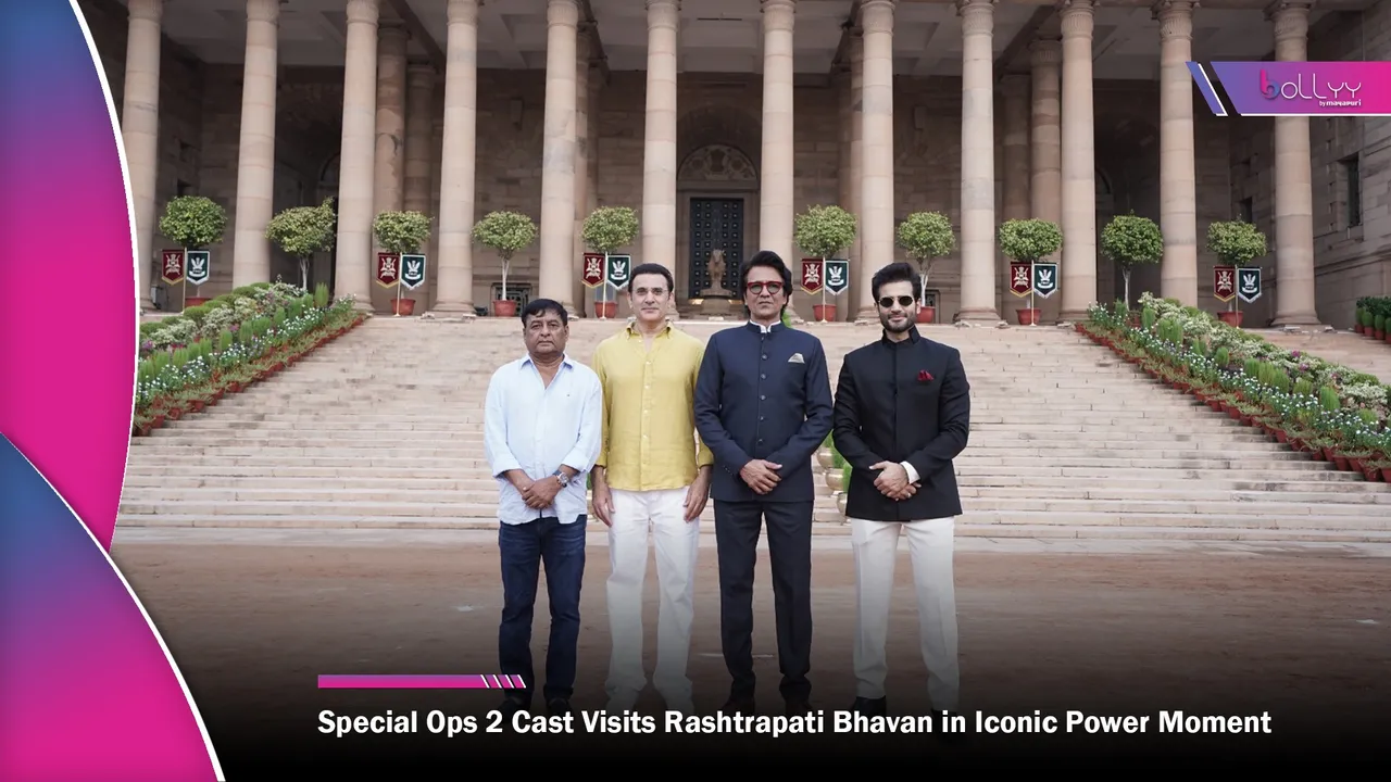 Special Ops 2 Cast Visits Rashtrapati Bhavan in Iconic Power Moment