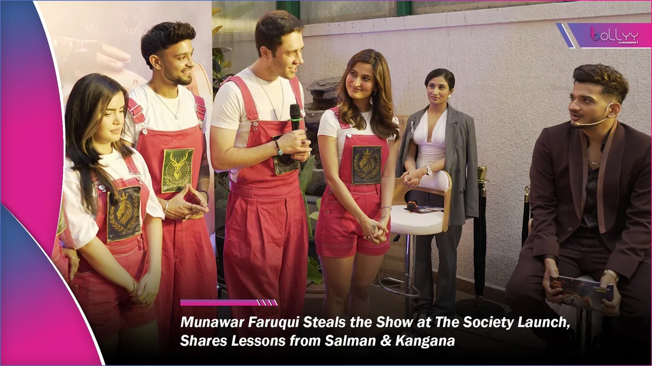 Munawar Faruqui Steals the Show at The Society Launch