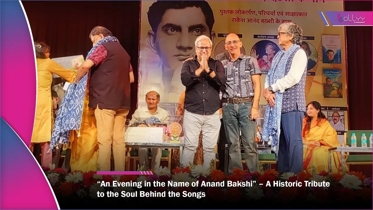 An Evening in the Name of Anand Bakshi