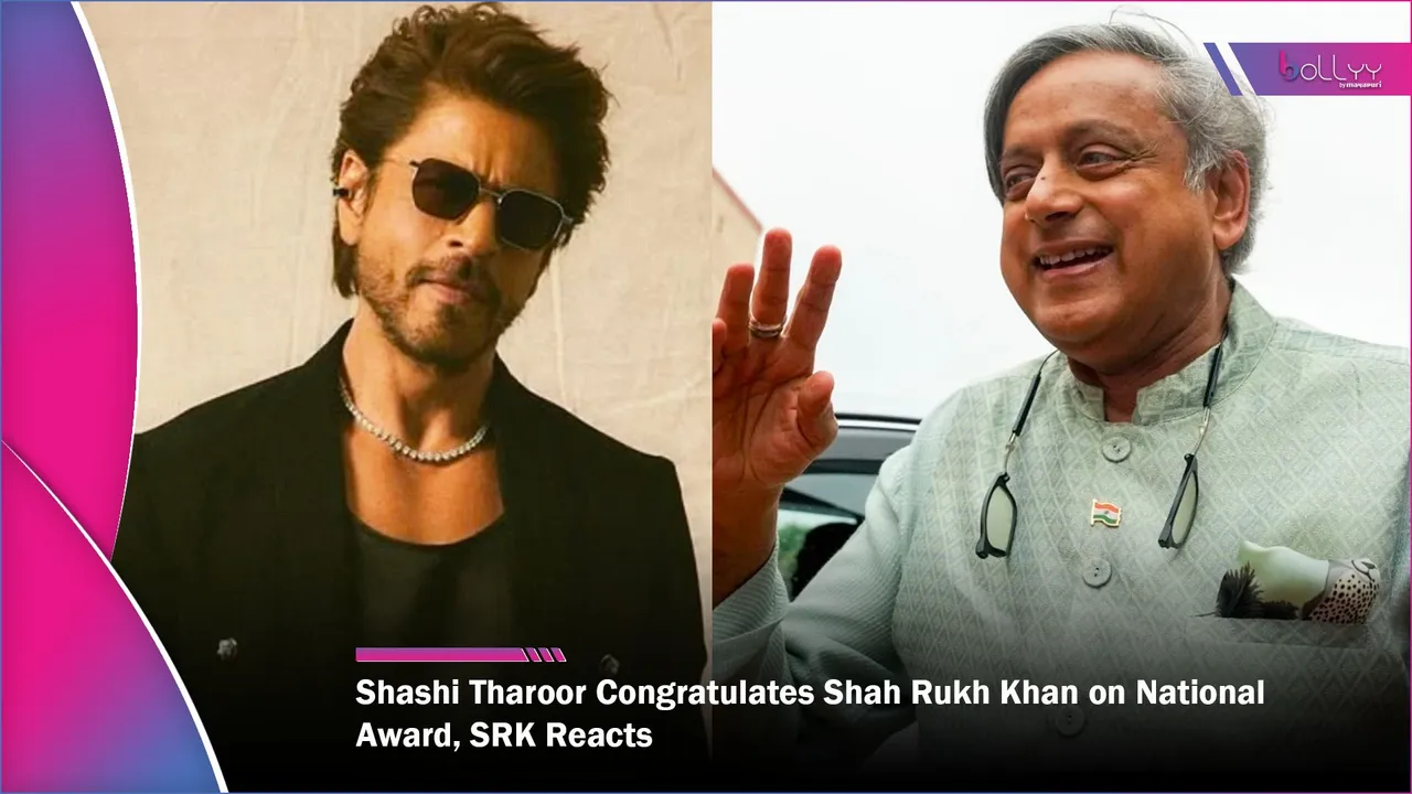 Shashi Tharoor Congratulates Shah Rukh Khan on National Award, SRK Reacts