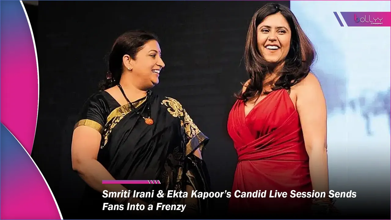 Smriti Irani and Ekta Kapoor