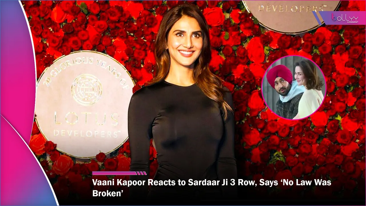 Vaani Kapoor Reacts to Sardaar Ji 3 Row