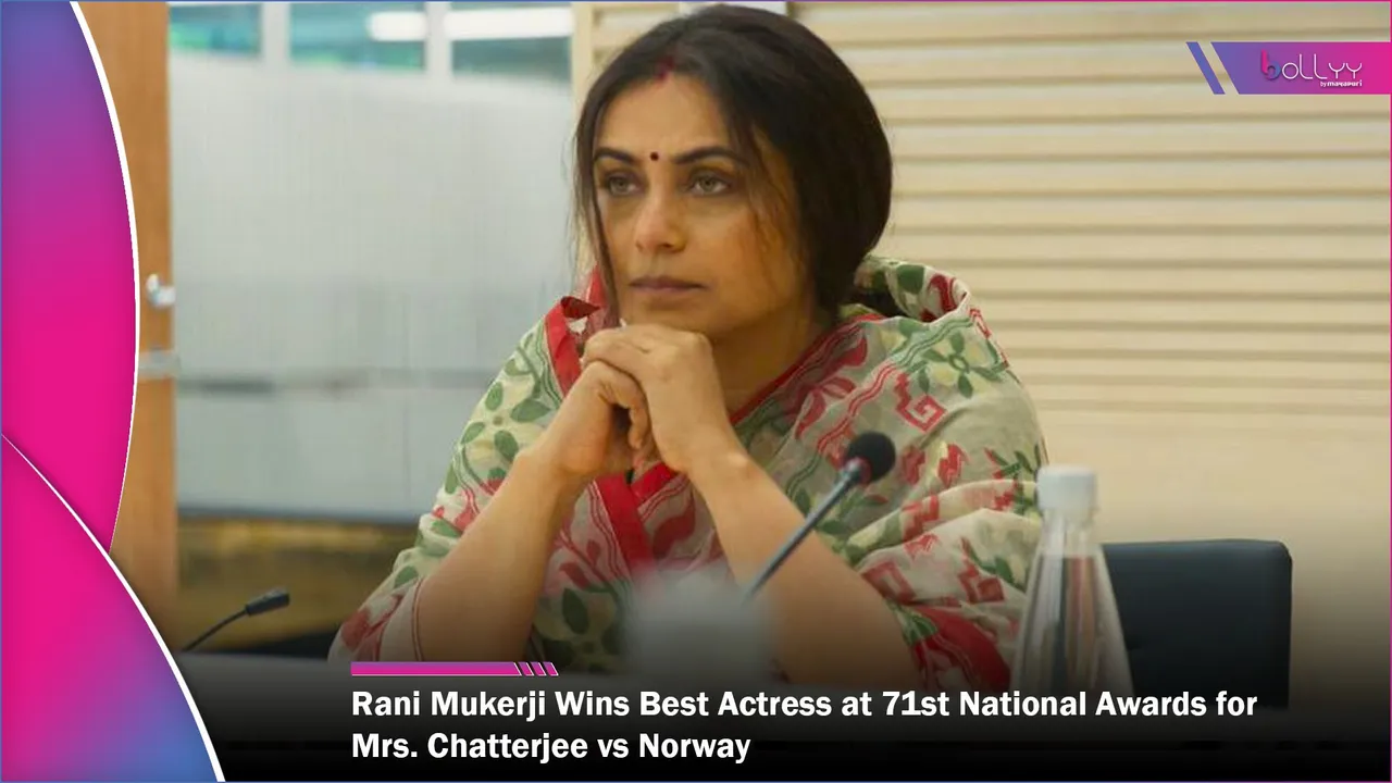 Rani Mukerji Wins Best Actress at 71st National Awards