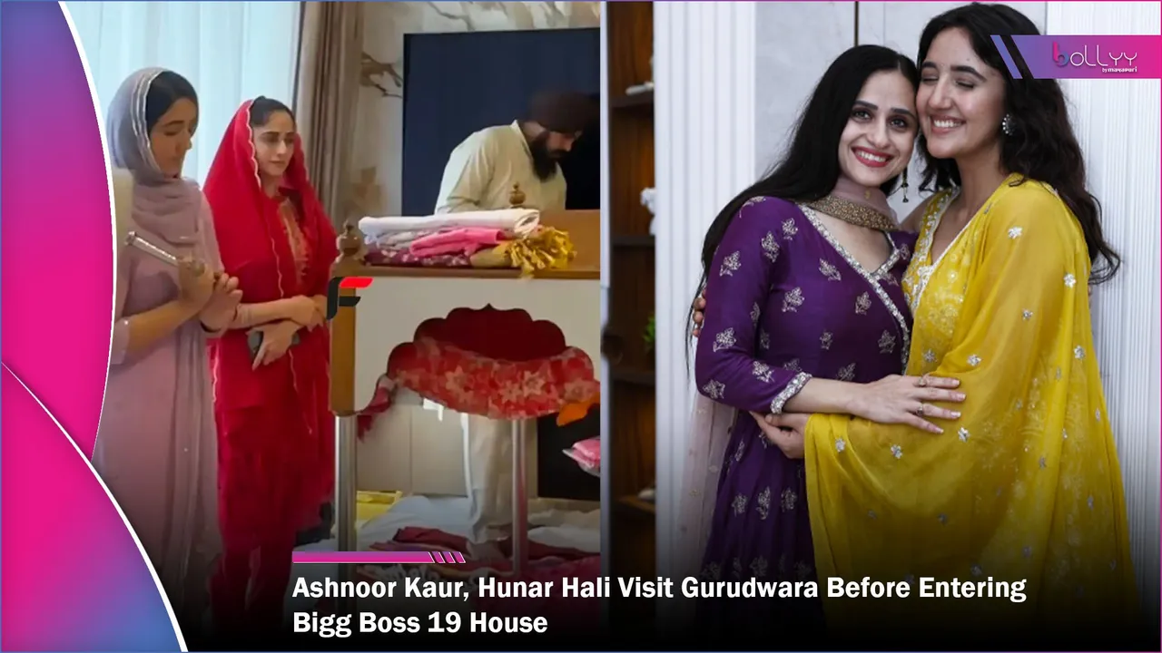 Ashnoor Kaur, Hunar Hali Visit Gurudwara