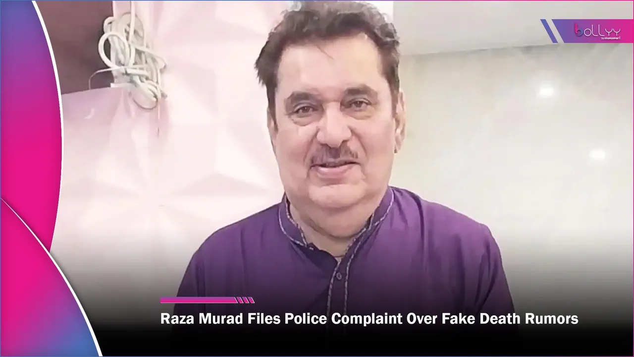 Raza Murad Files Police Complaint