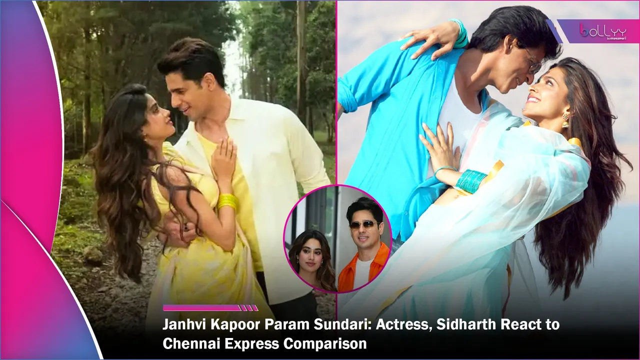 Janhvi Kapoor Param Sundari Actress, Sidharth React to Chennai Express Comparison