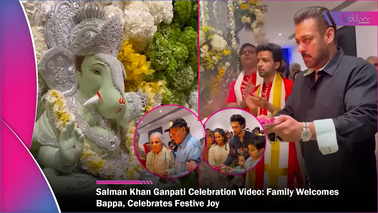 Salman Khan Ganpati Celebration Video