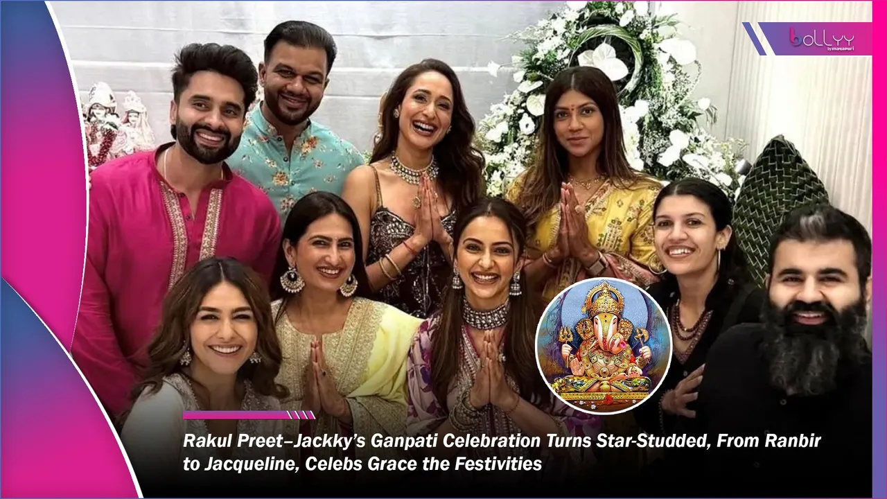 Rakul Preet–Jackky’s Ganpati Celebration