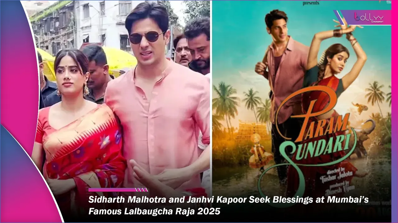 Sidharth Malhotra and Janhvi Kapoor Seek Blessings