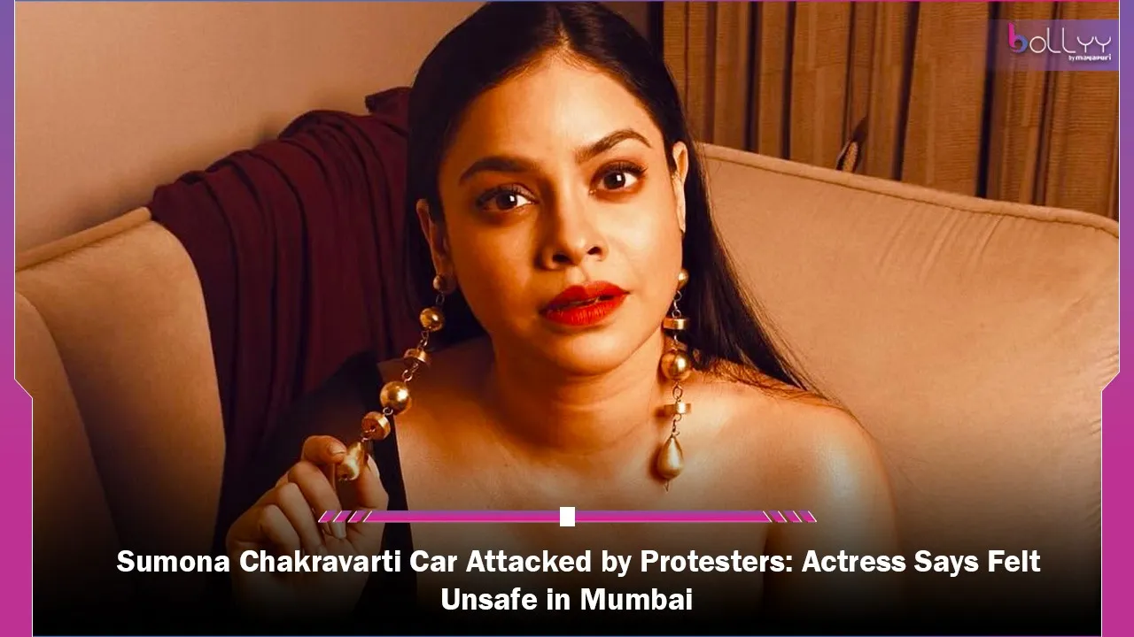 Sumona Chakravarti Car Attacked by Protesters