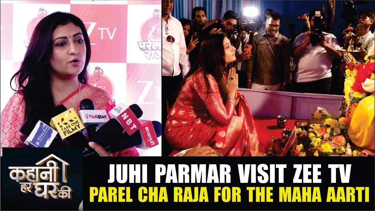 Juhi Parmar Seeks Blessings at Parelcha Raja