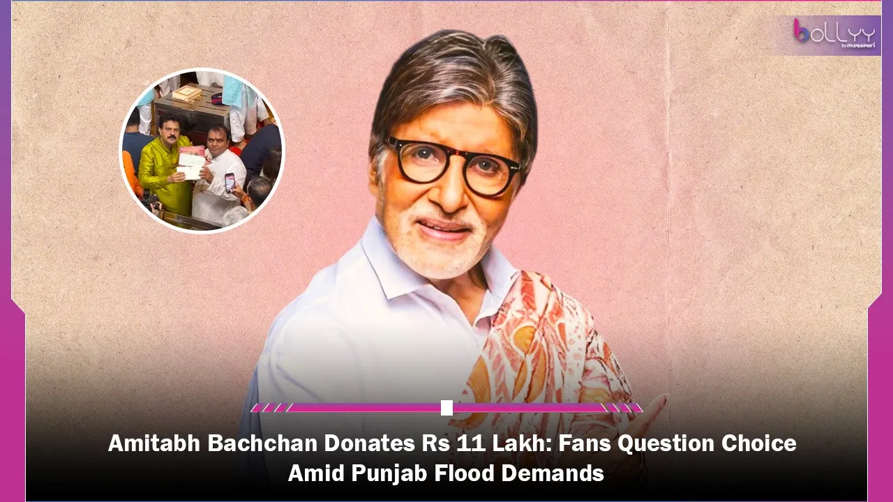 Amitabh Bachchan Donates Rs 11 Lakh