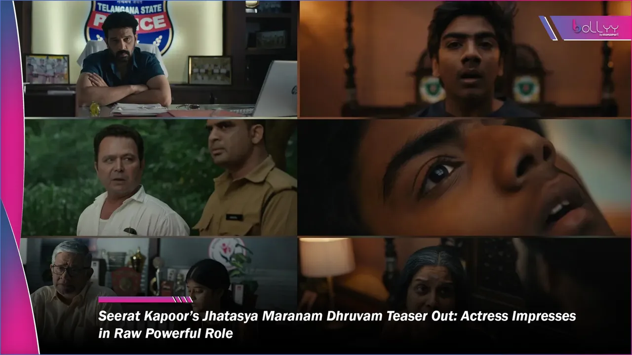 Seerat Kapoor’s Jhatasya Maranam Dhruvam Teaser