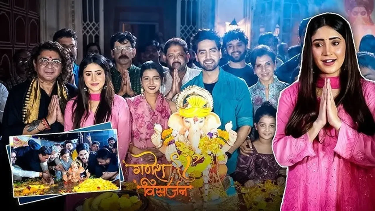 Yeh Rishta Kya Kehlata Hai Sets Host Grand Ganpati Visarjan 2025 With Devotion
