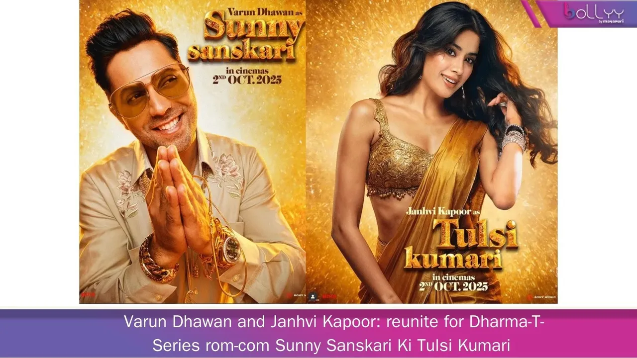 Varun Dhawan and Janhvi Kapoor: reunite for Dharma-T-Series rom-com Sunny Sanskari Ki Tulsi Kumari