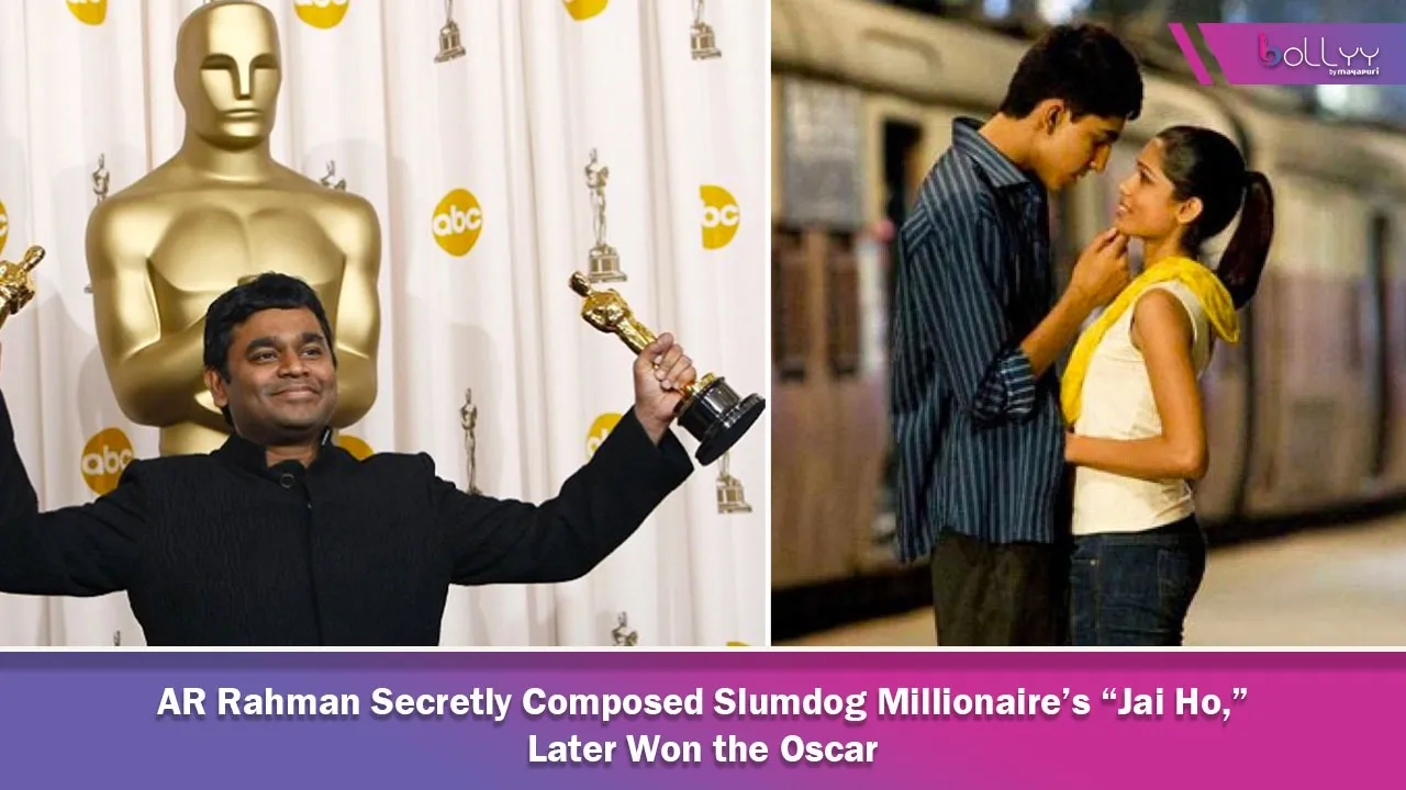 AR Rahman Secretly Composed Slumdog Millionaire song jai ho
