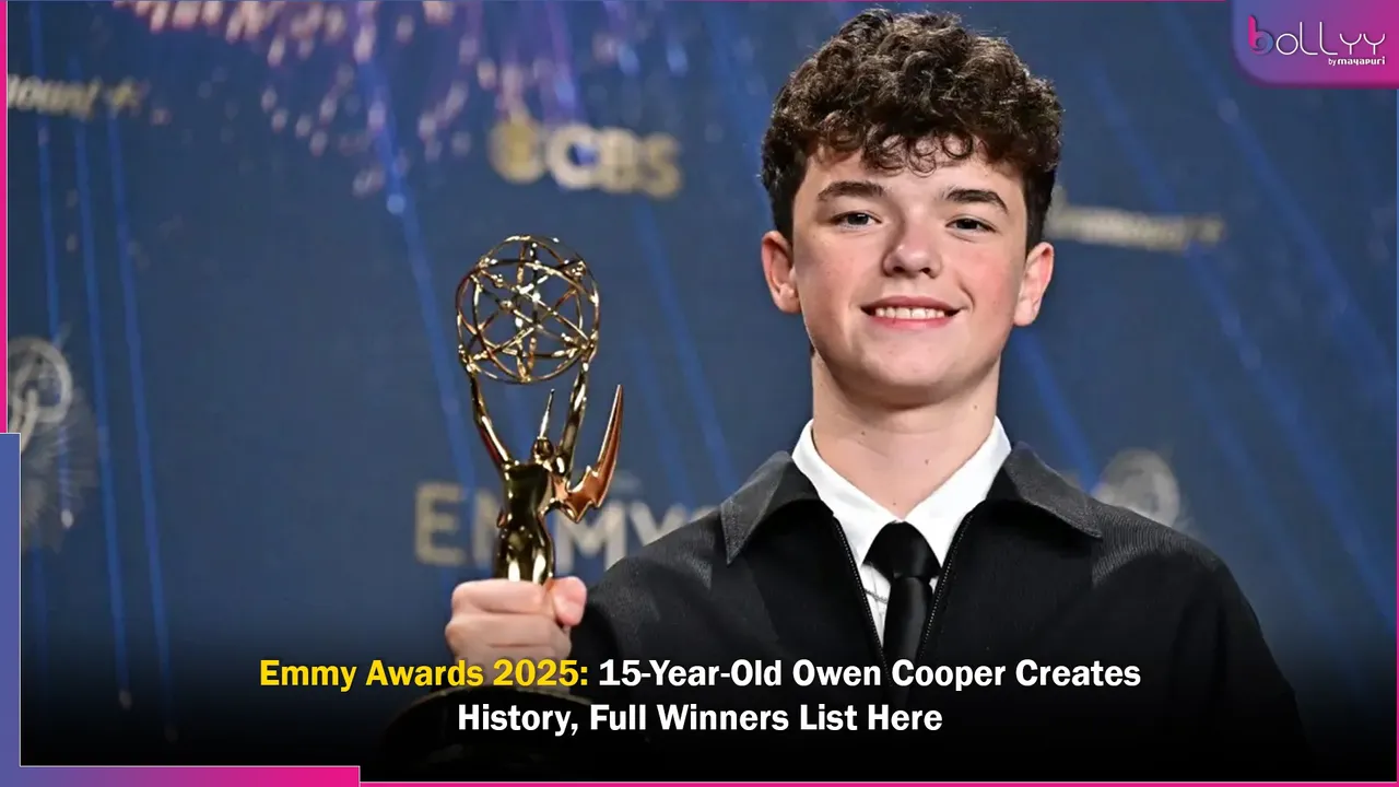 Emmy Awards 2025 15-Year-Old Owen Cooper Creates History, Full Winners List Here