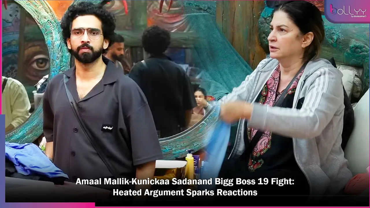 Amaal Mallik-Kunickaa Sadanand Bigg Boss 19 Fight