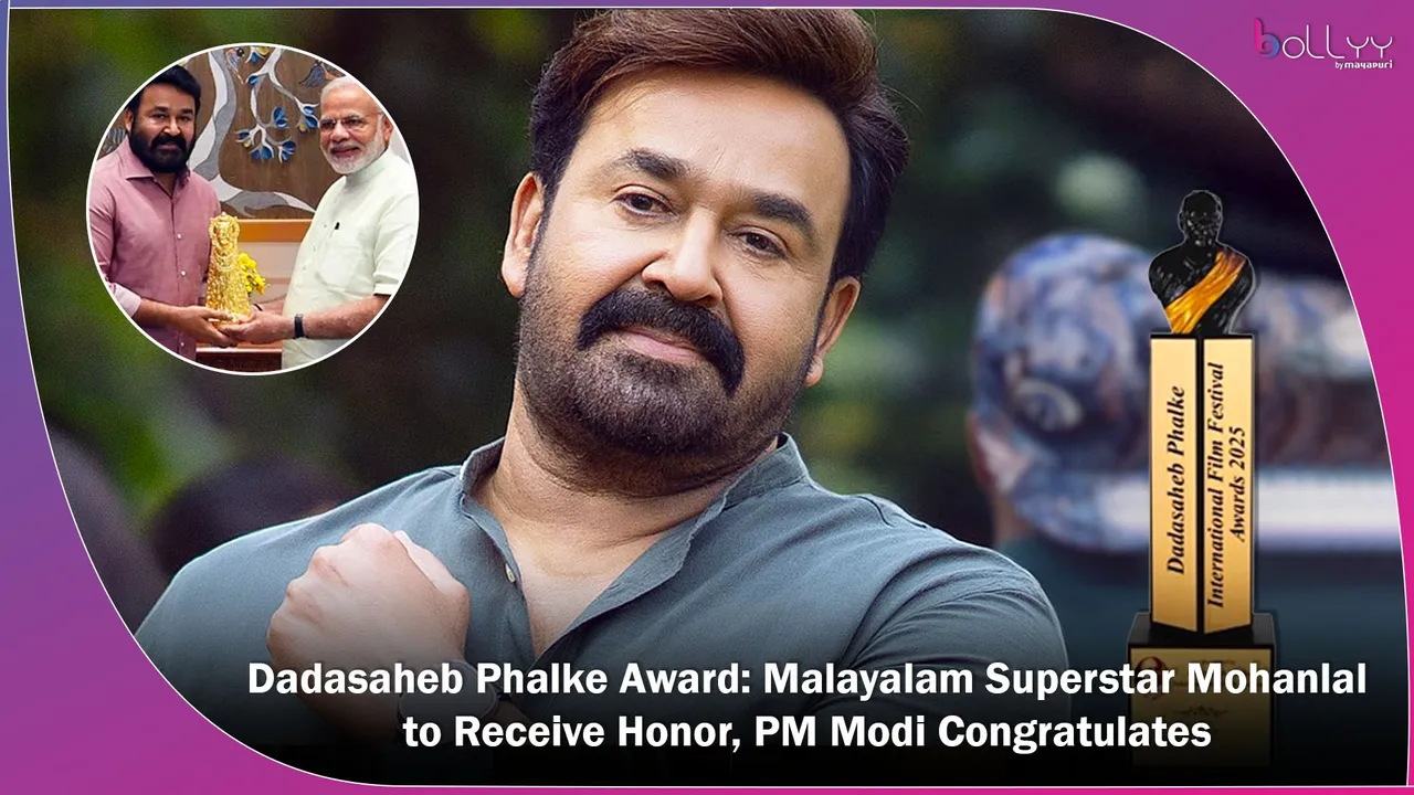 Dadasaheb Phalke Award Malayalam Superstar Mohanlal to Receive Honor, PM Modi Congratulates