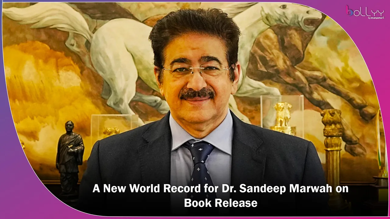 Dr. Sandeep Marwah on Book Release