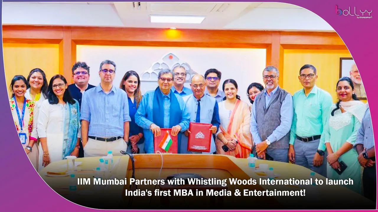 IIM Mumbai Partners with Whistling Woods International