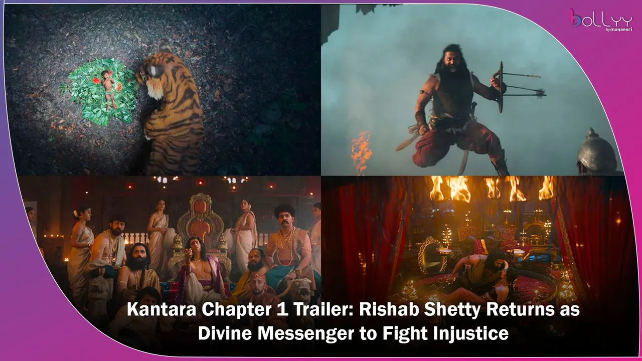 Kantara Chapter 1 Trailer Rishab Shetty Returns as Divine Messenger to Fight Injustice