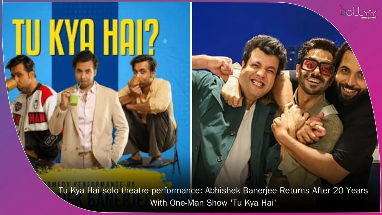 Tu Kya Hai solo theatre performance: Abhishek Banerjee Returns After 20 Years With One-Man Show 'Tu Kya Hai'